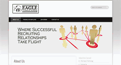 Desktop Screenshot of eagle-staffing.com